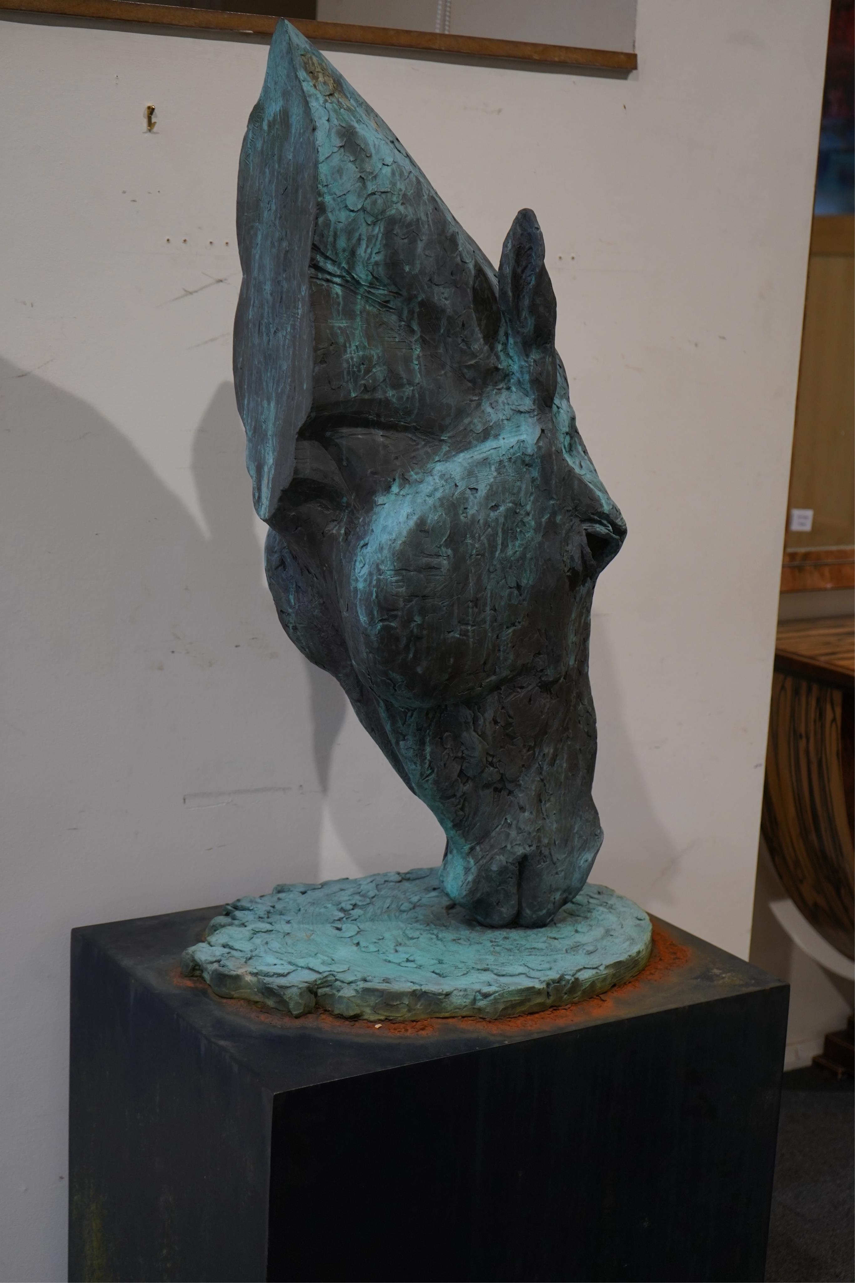 Lucy Kinsella, (b. 1960), 'Drinking Horse'